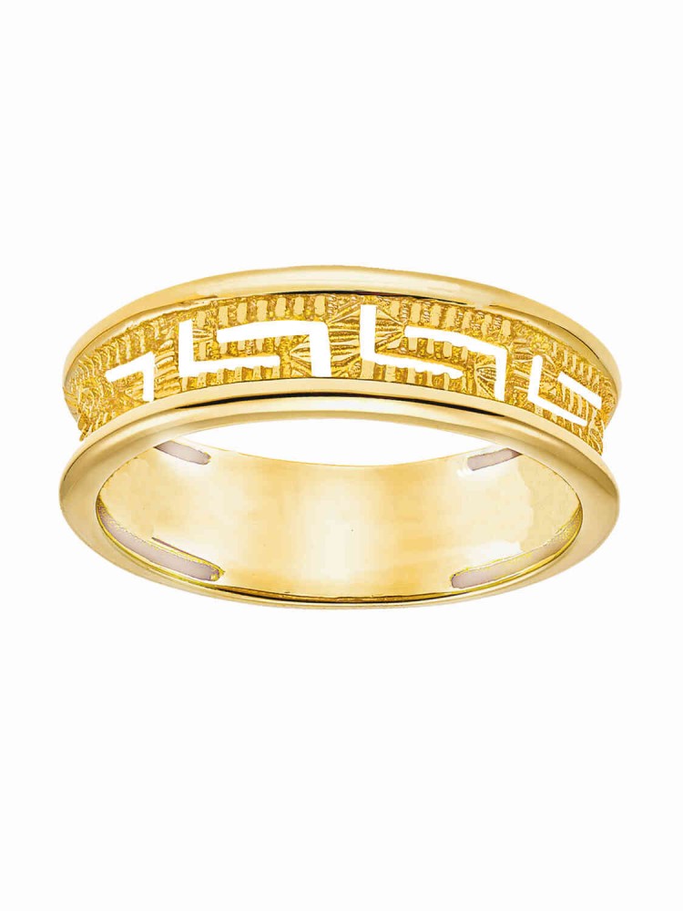 Vassilissa - Meandros Ring, in 14k gold