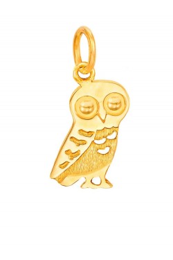 Κουκουβάγια - Χειροποίητο Μενταγιόν