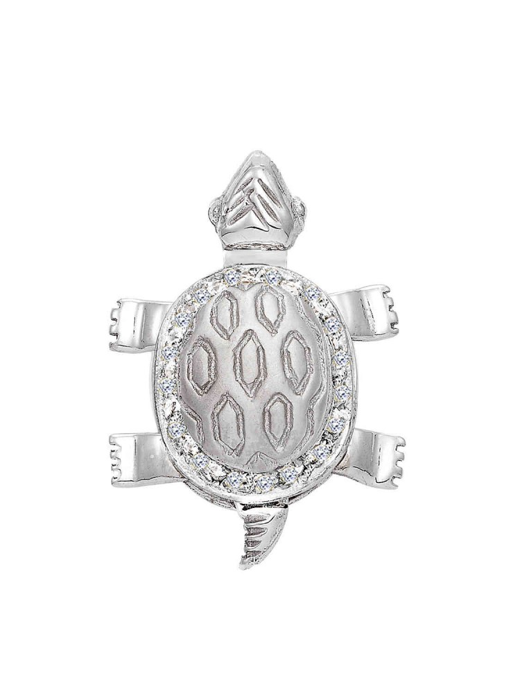 Χελώνα - Χειροποίητο Μενταγιόν με Ζιργκόν