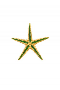 Αστερίας - Χειροποίητο Μενταγιόν με Σμάλτο