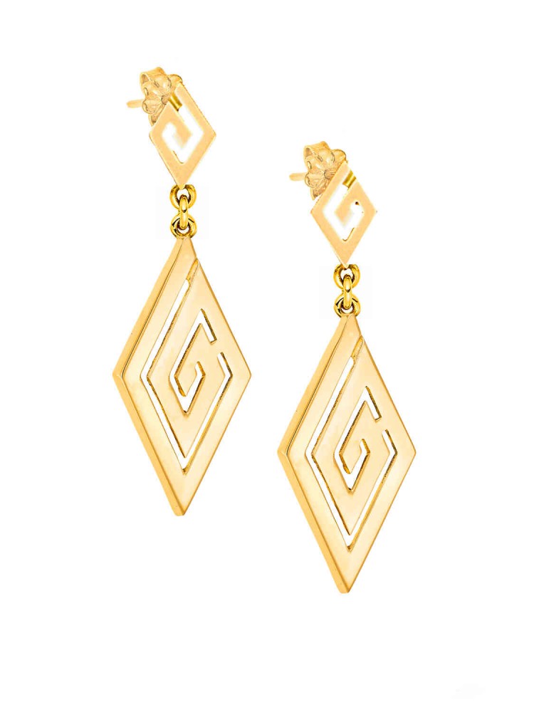 Ariadne - Earrings, in 14k gold