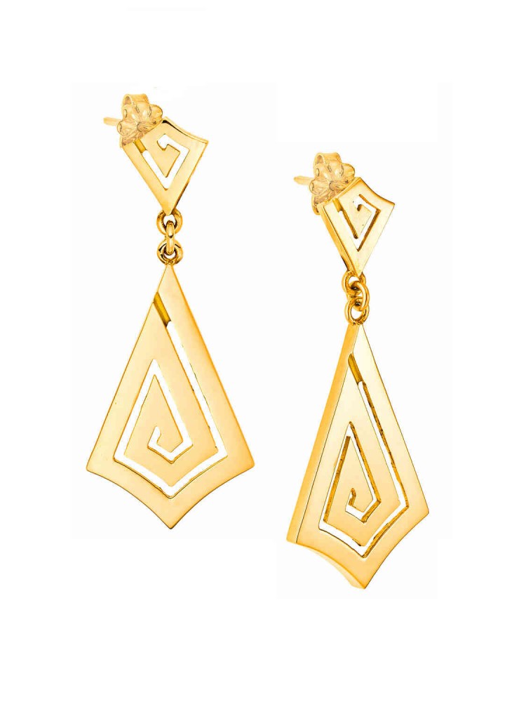 Ariadne - Earrings, in 14k gold