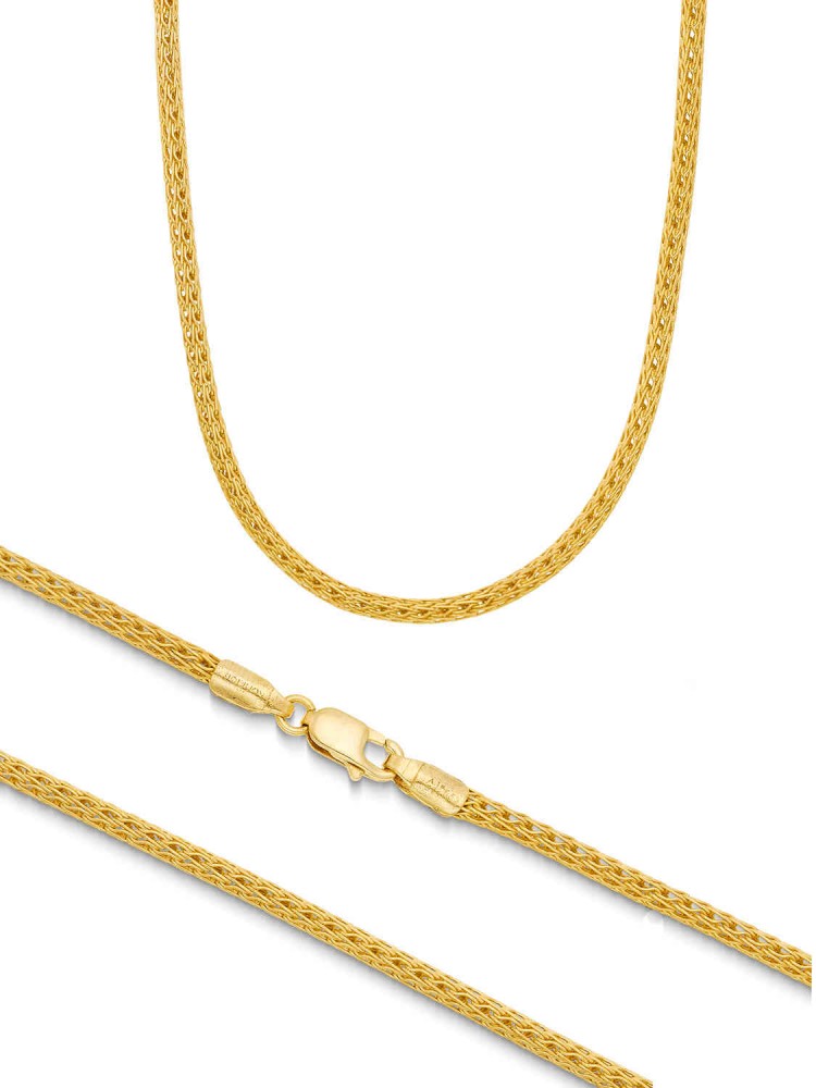 Καδένα 2,1mm, χρυσός 14k