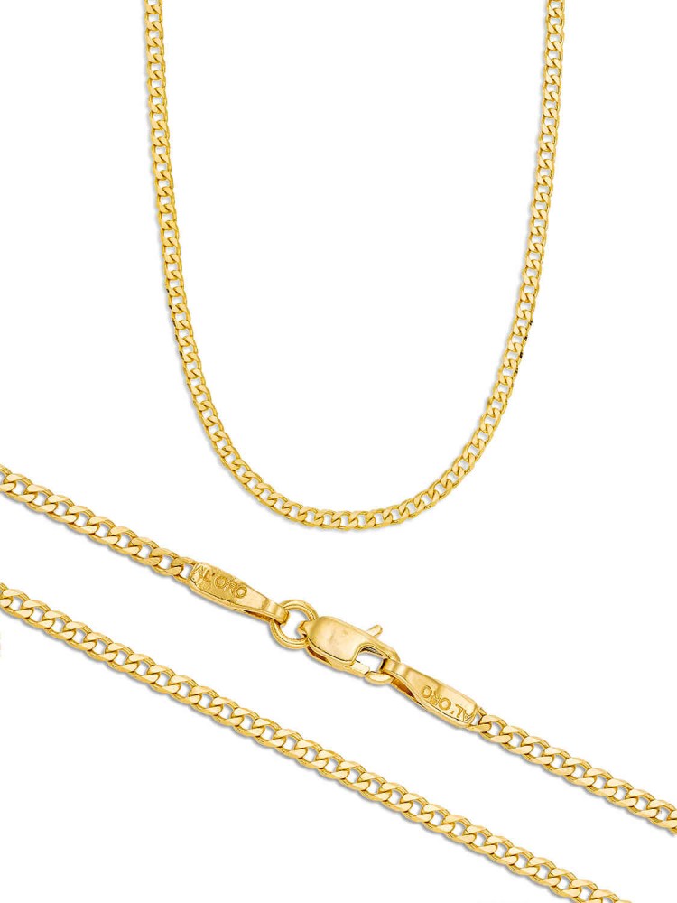 Καδένα Gourmet 0,60mm χρυσός 14k