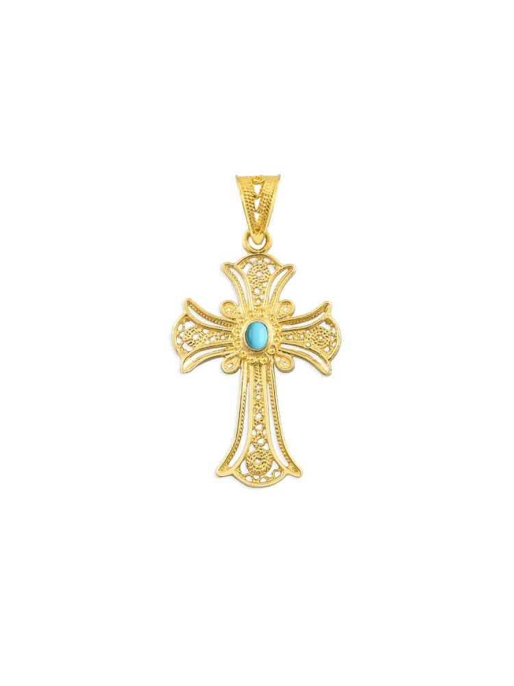 Royal -Filigree Handmade Enamel Cross