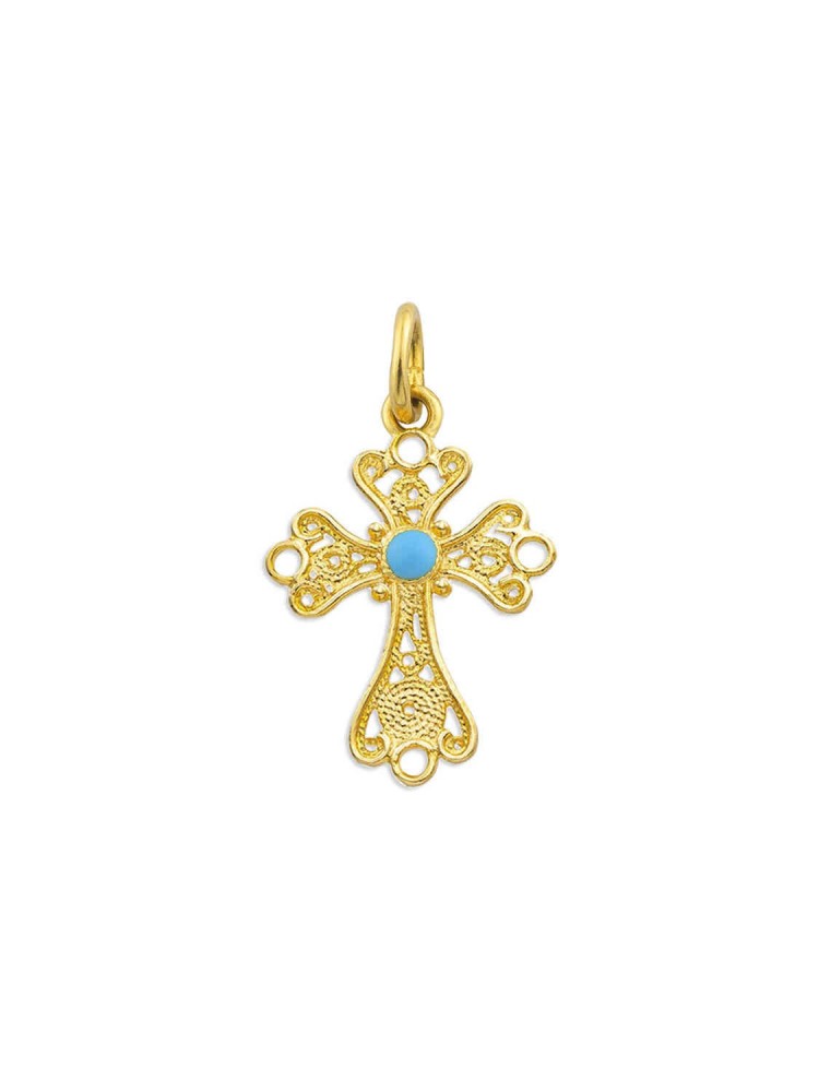 Constantinople -Filigree Handmade Enamel Cross