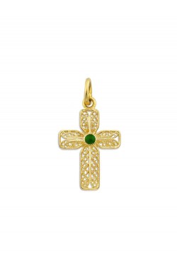 Latin -Filigree Handmade Enamel Cross
