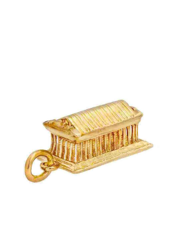 Θησείο - Χειροποίητο Μενταγιόν, χρυσός 14k