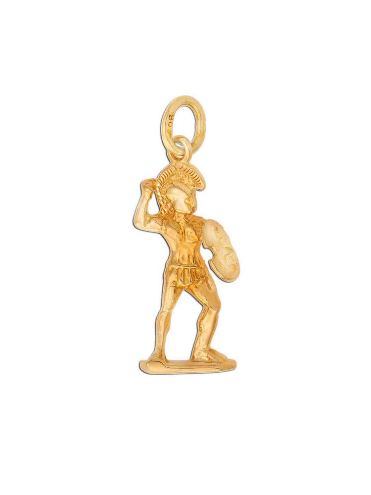 Leonidas - Handmade Pendant, in 14k gold