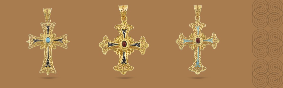 ΒΥΖΑΝΤΙΝΟΙ ΣΤΑΥΡΟΙ ΜΕ ΣΜΑΛΤΟ