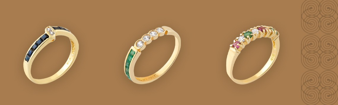 ΔΑΧΤΥΛΙΔΙΑ ΜΕ ΠΟΛΥΤΙΜΕΣ ΠΕΤΡΕΣ